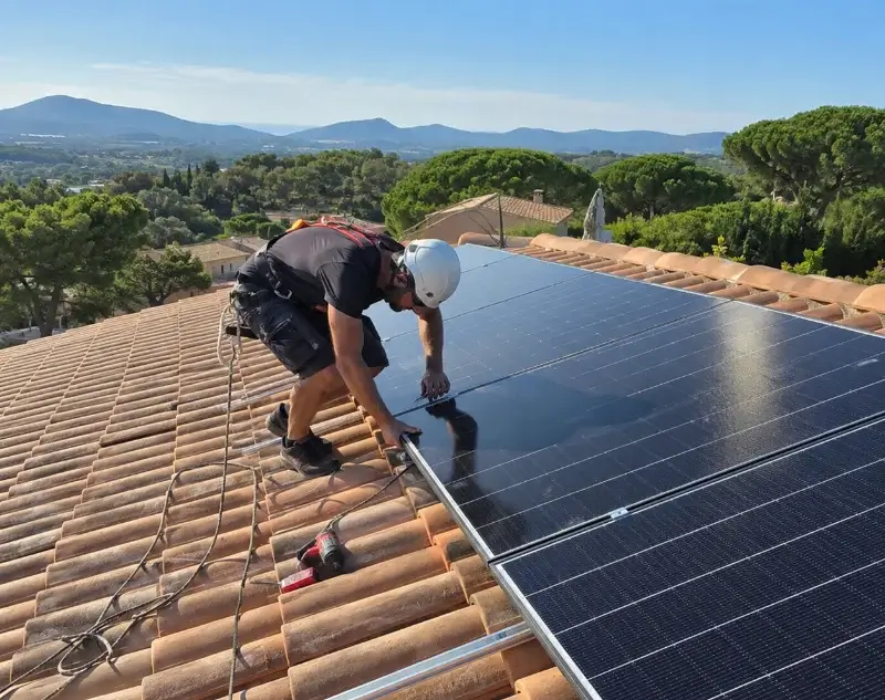 Installateur panneaux solaires Peyrignac — pose photovoltaïque sur toiture
