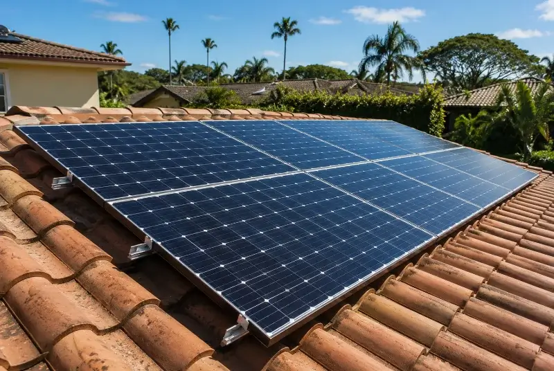 Installation de panneaux solaires à Peyrignac